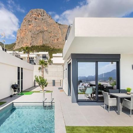 Casa Con Piscina Privada Polop Villa Kültér fotó