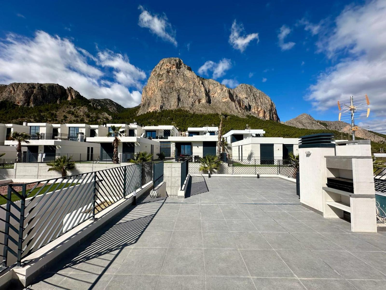 Casa Con Piscina Privada Polop Villa Kültér fotó